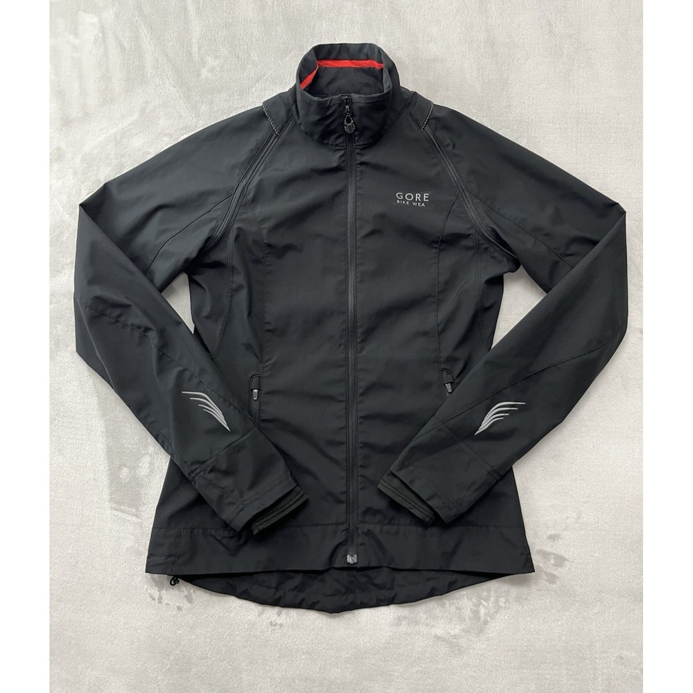 Gore Bike WearCycling Jacket Women XS Black Windstopper Active Shell Lightweight